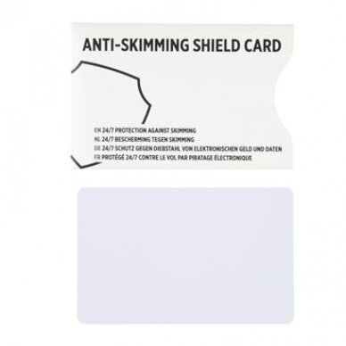 Apsauginė nuo RFID skydo kortelė 3