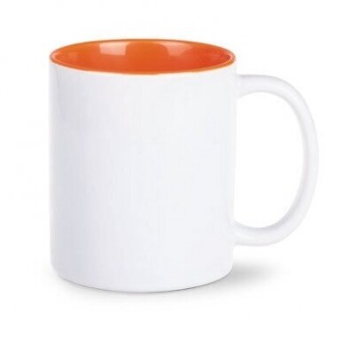 Keramikinis puodelis su spalvotu vidumi 3