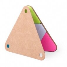 Trikampio formos lipnūs lapeliai